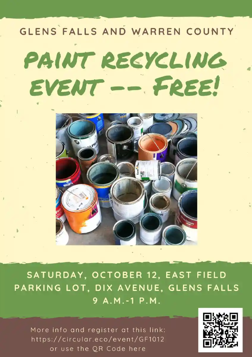 Recycle Unused Paint for Free on Saturday, October 12th,2024